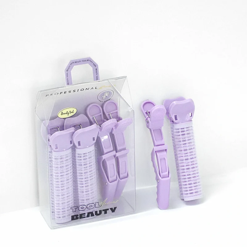 4 in 1 Self-grip Hair Volumizing Roller & Sectioning Clip Kit-BMS-169