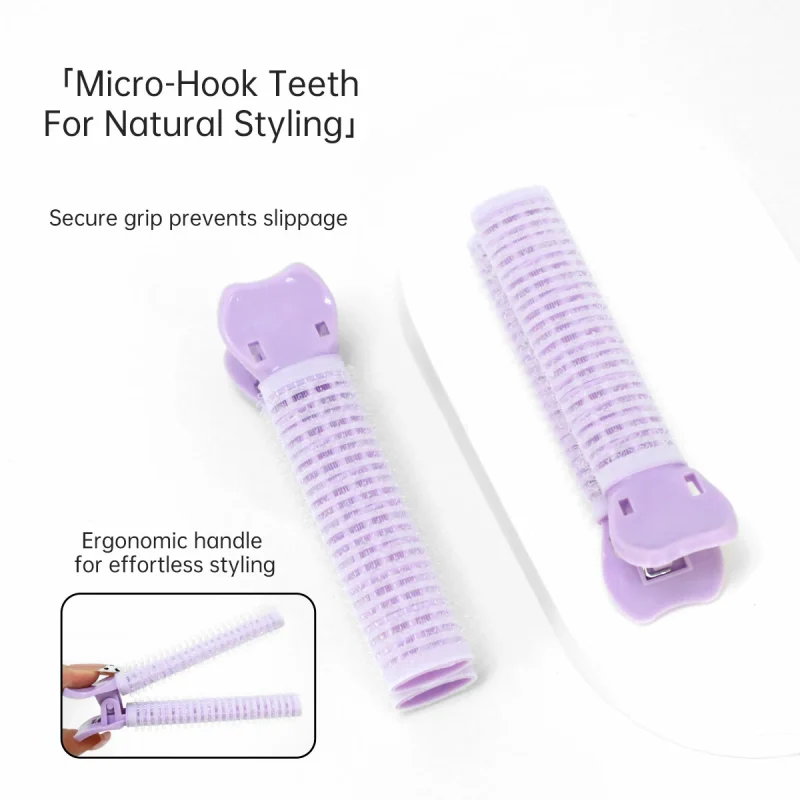 4 in 1 Self-grip Hair Volumizing Roller & Sectioning Clip Kit-BMS-169 - Image 2