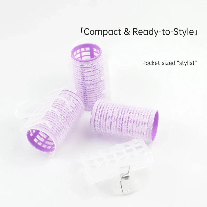 3 in 1 Self-grip Hair Volumizing Roller with Clip Bundle-BMS-170 - Image 2