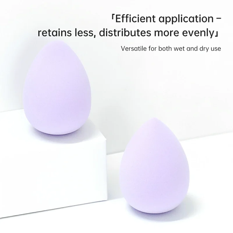 2 + 1 Blending Sponge Plus Powder Brush-Base Makeup Kit- BMS-313 - Image 3