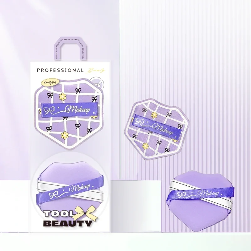 2 + 1 Base Makeup Puff Kit with A Case- BMS-317 - Image 6