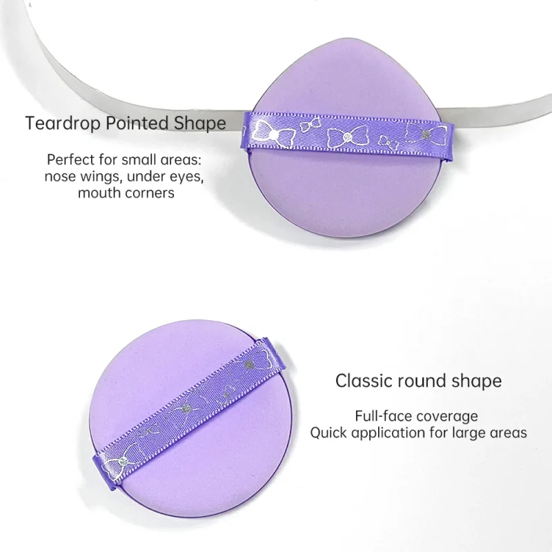 2 + 1 Large Dual-side Cushion Puff Bundle with A Case- BMS-318 - Image 4