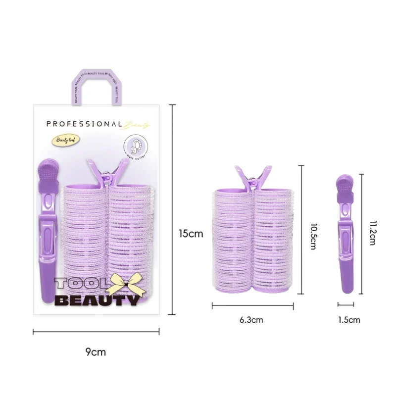 Large Self-grip Double-tube Hair Volumizing Roller-BMS-328 - Image 5