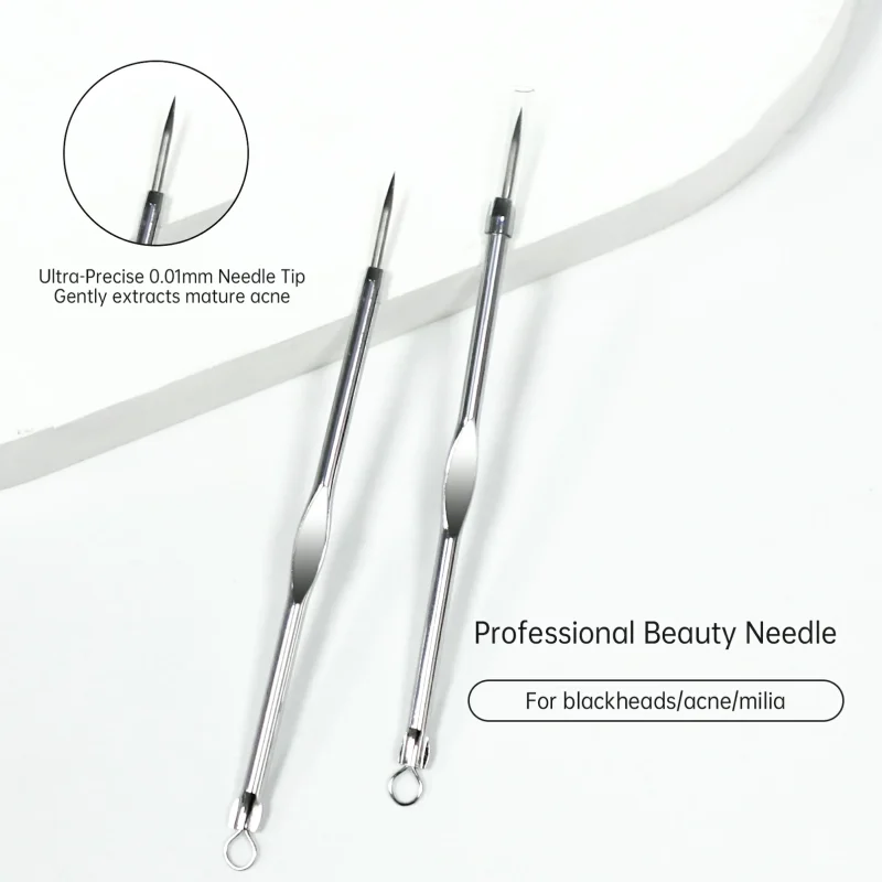 3 in 1 Acne-Blackhead-Pimple-Comedone Extraction Tool Kit-BMS-152 - Image 3