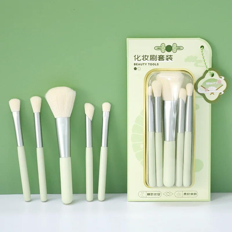 Portable 5 in 1 Makeup Brush Kit- BMS-155 - Image 5