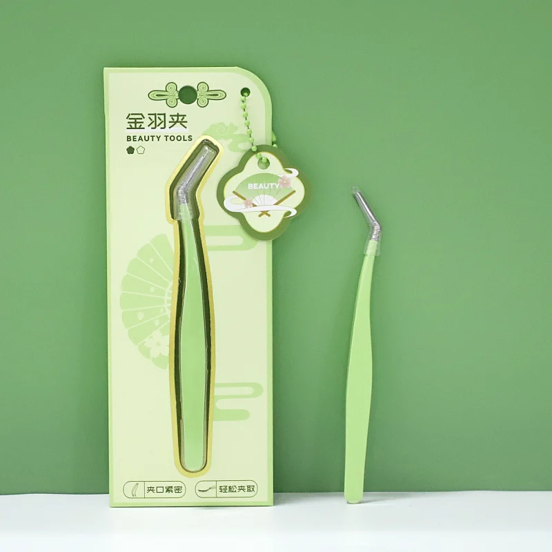 Safety Lash Extension Applicator Tweezers-BMS-156 - Image 5
