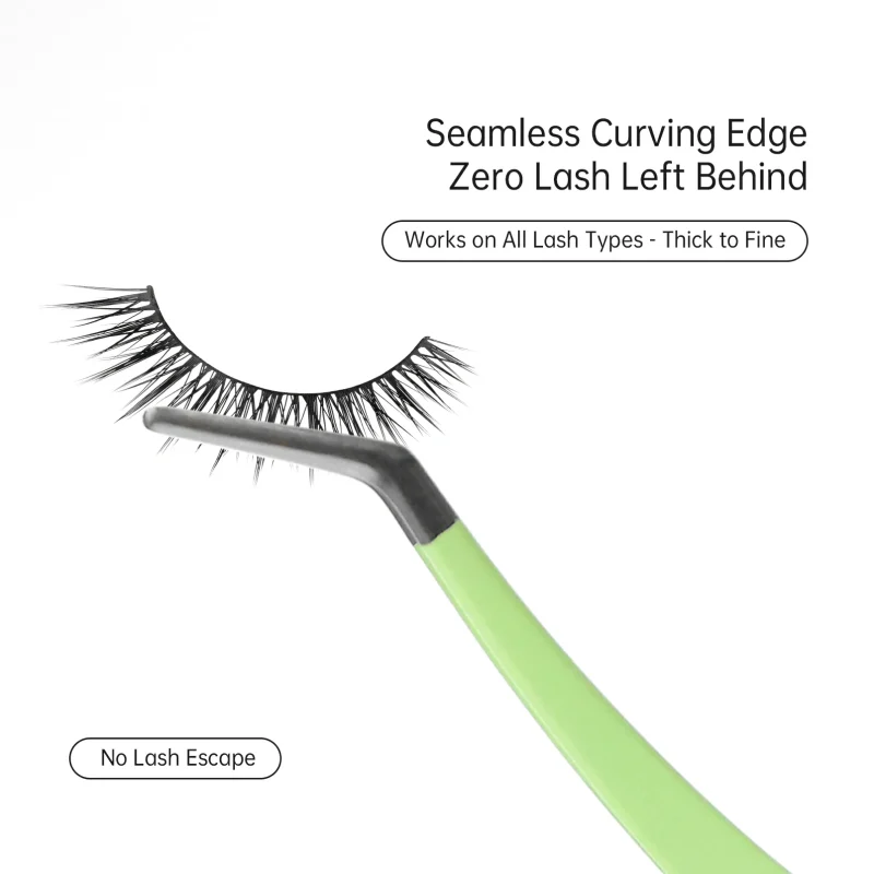 Safety Lash Extension Applicator Tweezers-BMS-156 - Image 2