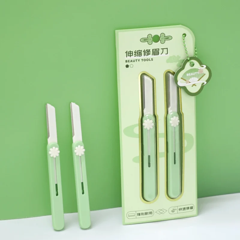 2 in 1 Safety Retractable Brow Razor Bundle- BMS-159 - Image 5