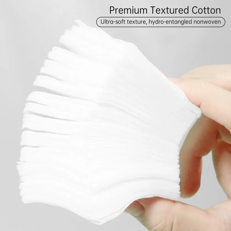1000-pack Light Thin Makeup Cotton Pads- BMS-160 - Image 4
