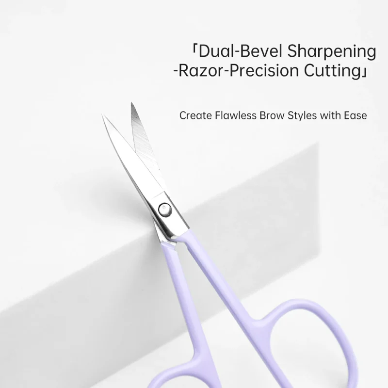 Precision Contour Eyebrow Scissors-BMS-174 - Image 3