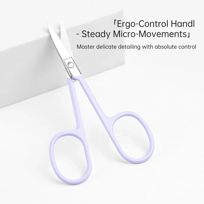 Precision Contour Eyebrow Scissors-BMS-174 - Image 4