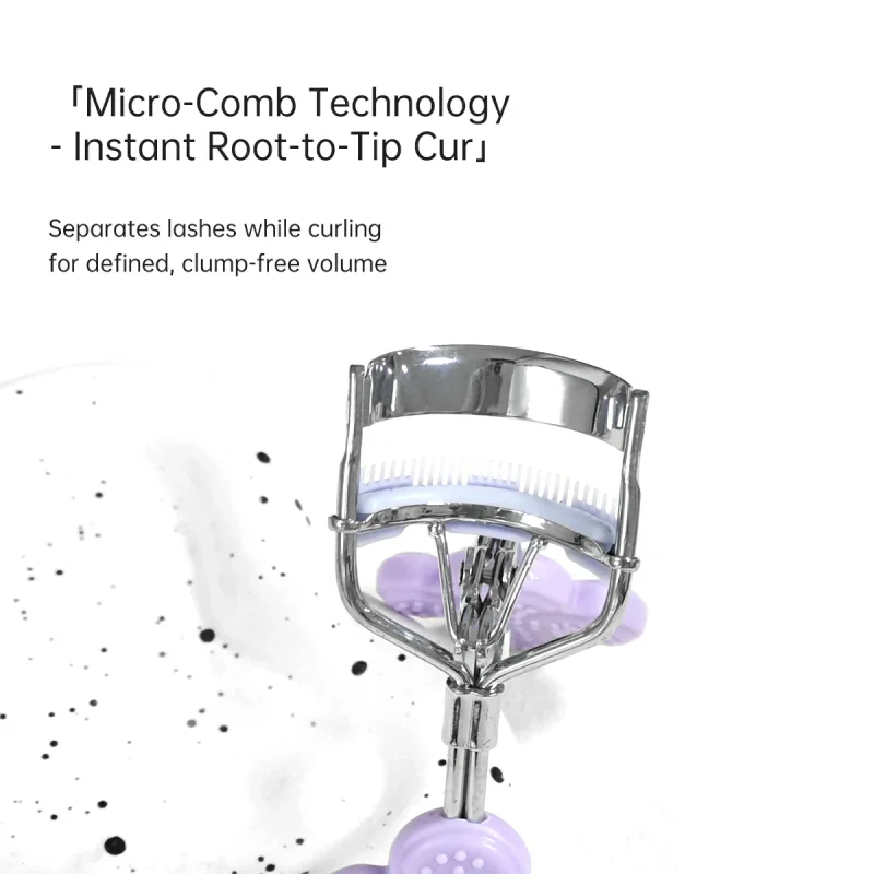Eyelash Curler With Build-in Comb -BMS-178 - Image 3