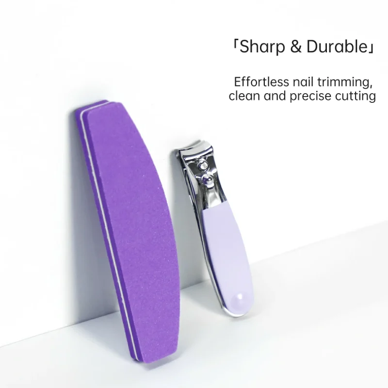 2 in 1 Nail Clipper & Buffer Kit- BMS-182 - Image 2