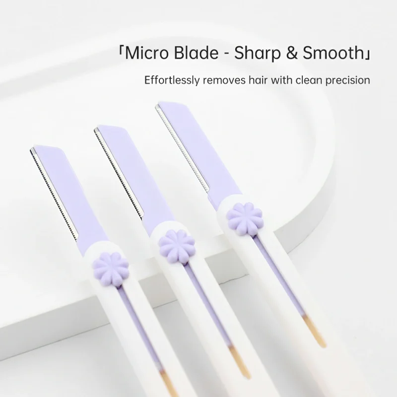 3 in 1 Retractable Brow Razor Bundle- BMS-186 - Image 3