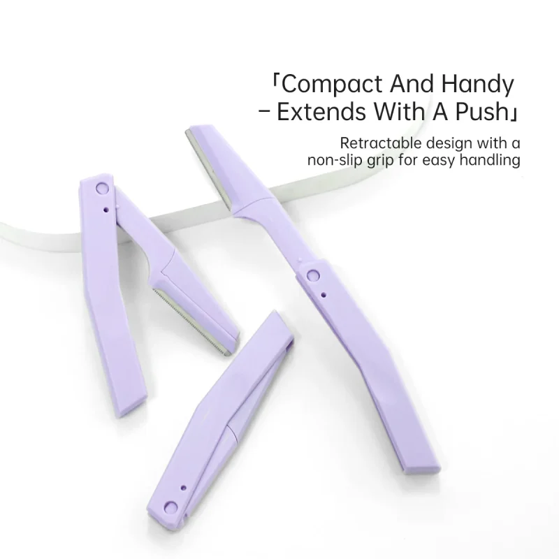 3 in 1 Safety Folding Brow Razor Bundle- BMS-189 - Image 4
