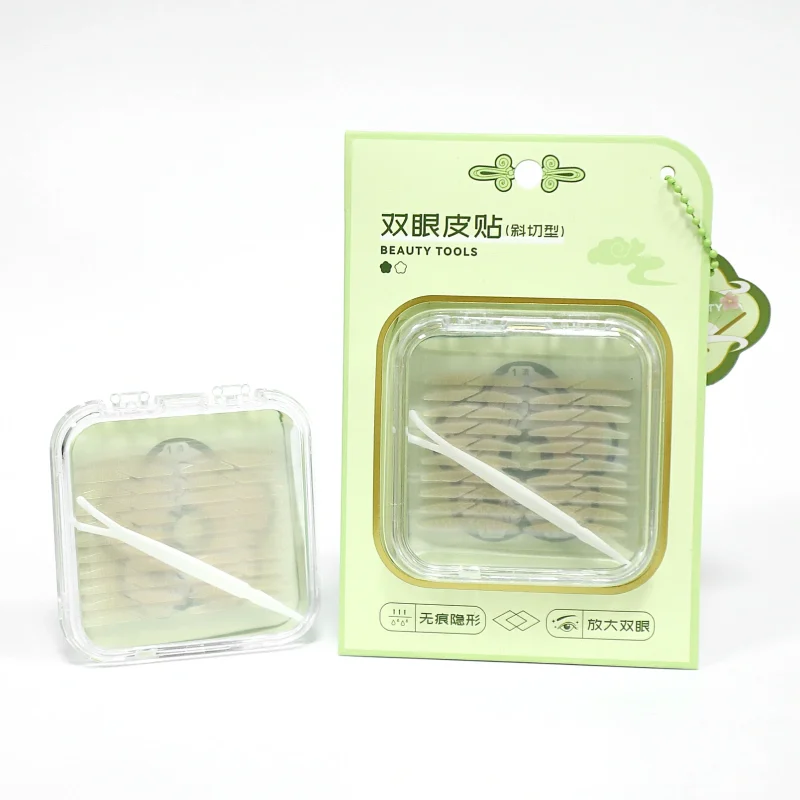200pcs Oval Shape Eyelid Tape With Applicator & Case- BMS-146