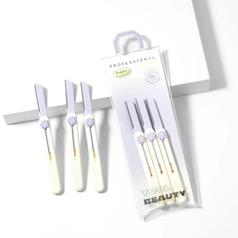 3 in 1 Retractable Brow Razor Bundle- BMS-186