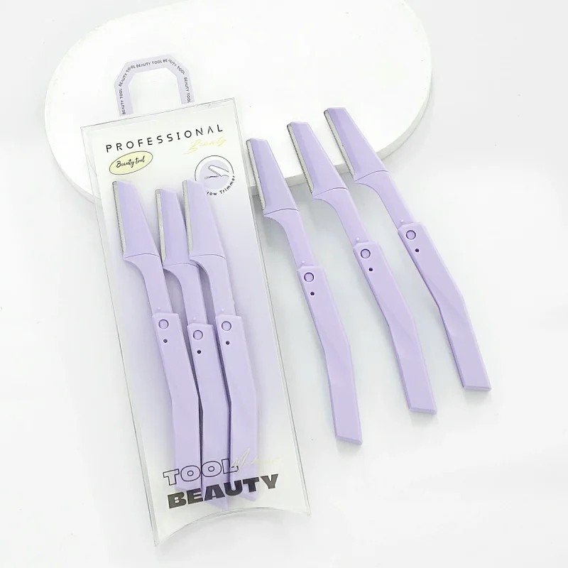 3 in 1 Safety Folding Brow Razor Bundle- BMS-189