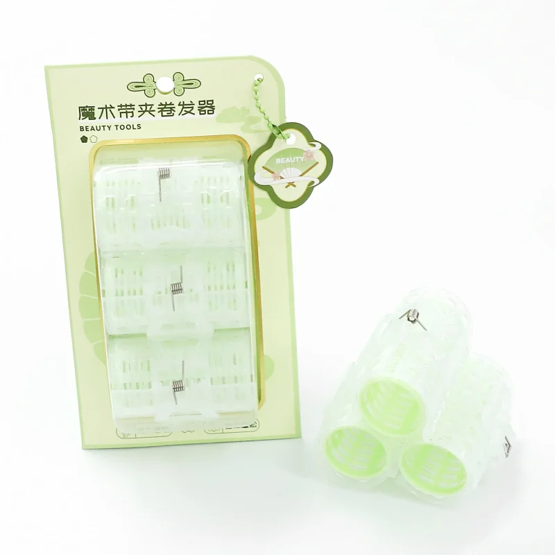 3 in 1 Self-grip Hair Volumizing Roller with Clip Bundle-BMS-154
