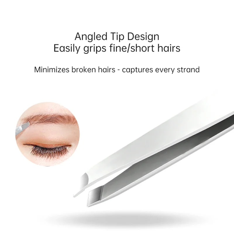 Precision-tip Brow Tweezers-BMS-309 - Image 2