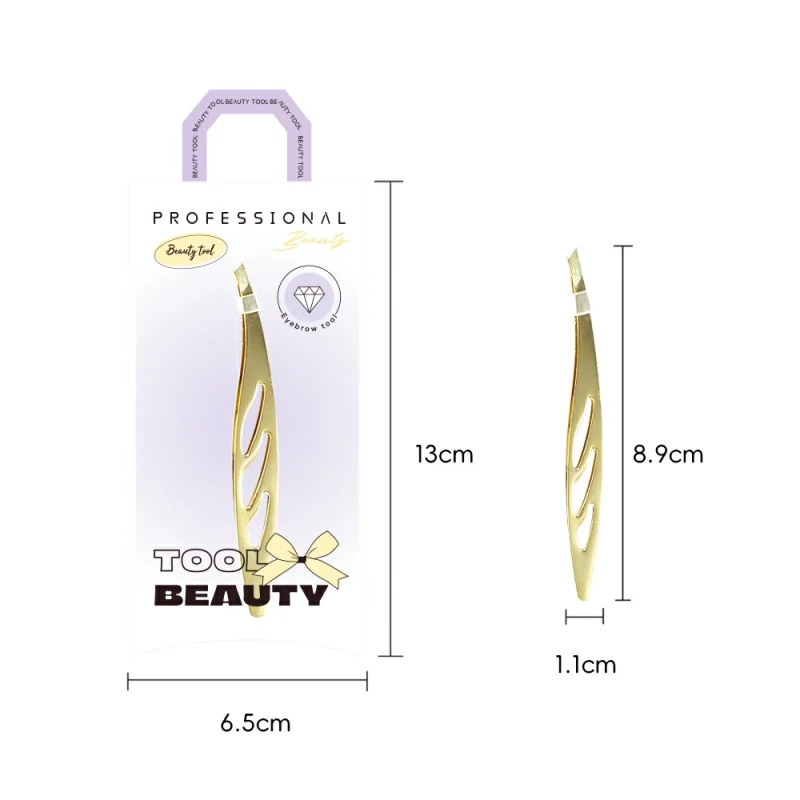Golden Wings Precision-tip Brow Tweezers-BMS-316 - Image 5