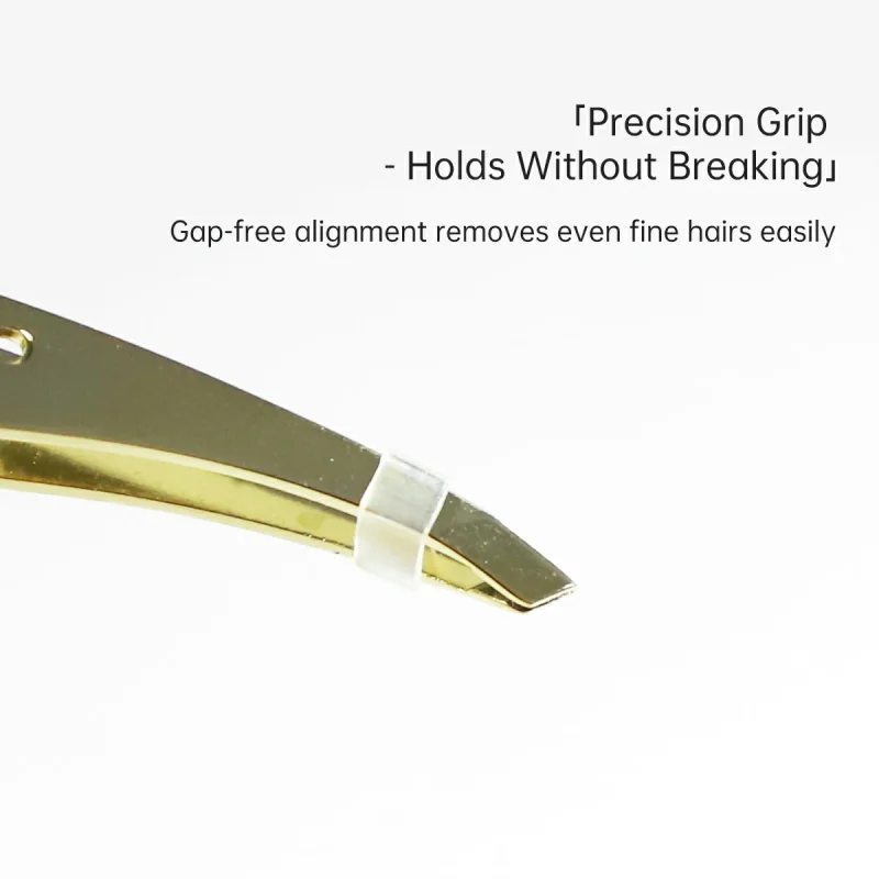 Golden Wings Precision-tip Brow Tweezers-BMS-316 - Image 2