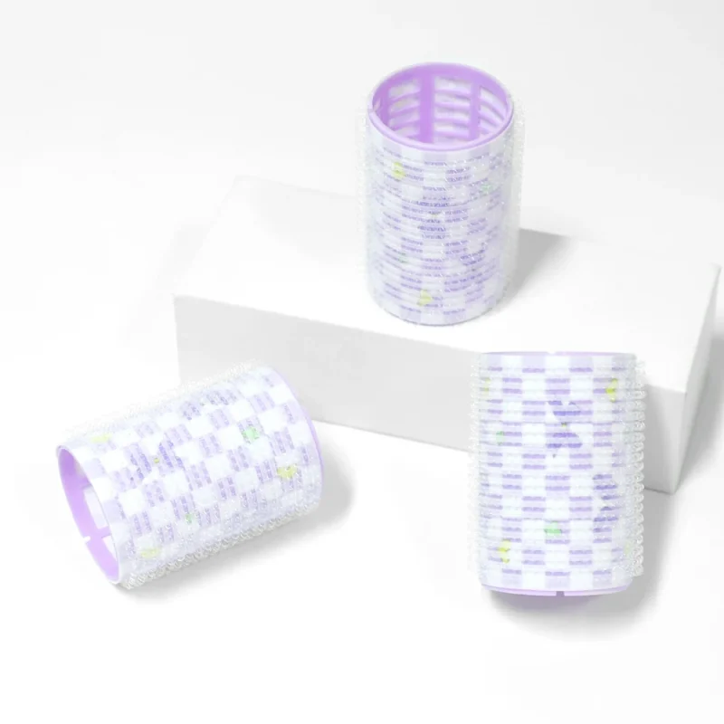 3 in 1 Patterned Self-adhesive Hair Volumizing Roller Bundle-BMS-334 - Image 3