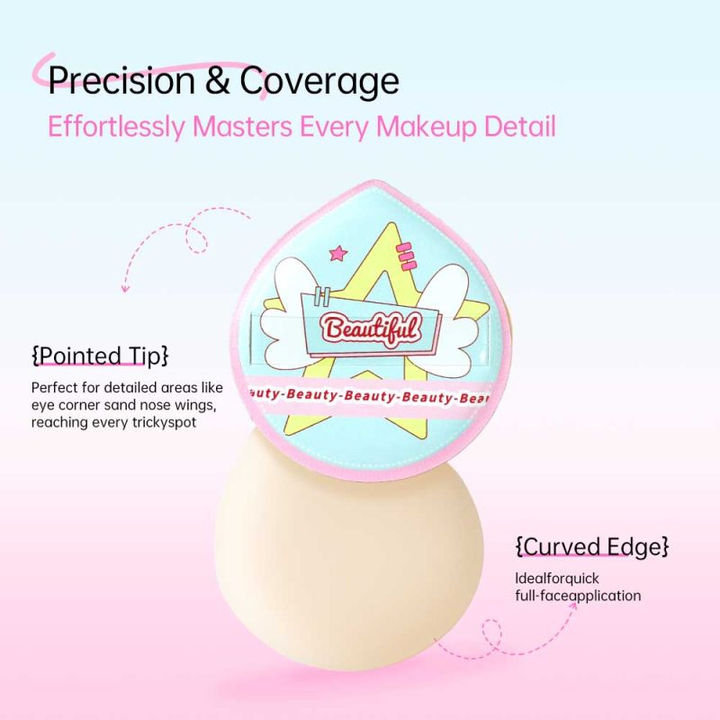 2 in 1 Marshmallow Makeup Puff Kit-BMS-355 - Image 2