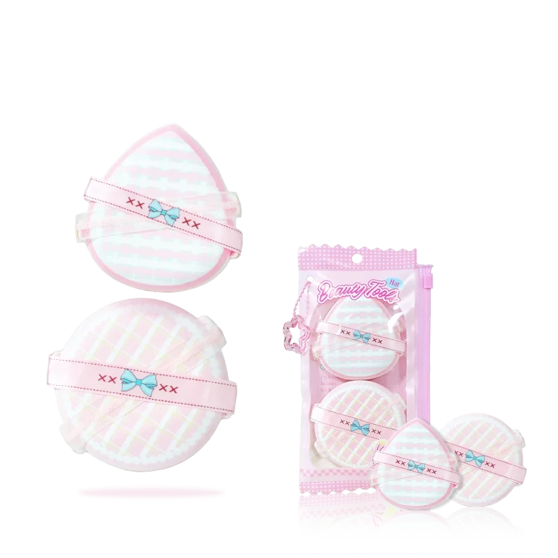 2 in 1 Hydrophilic Dual-ribbon Cushion Puff Kit-BMS-357
