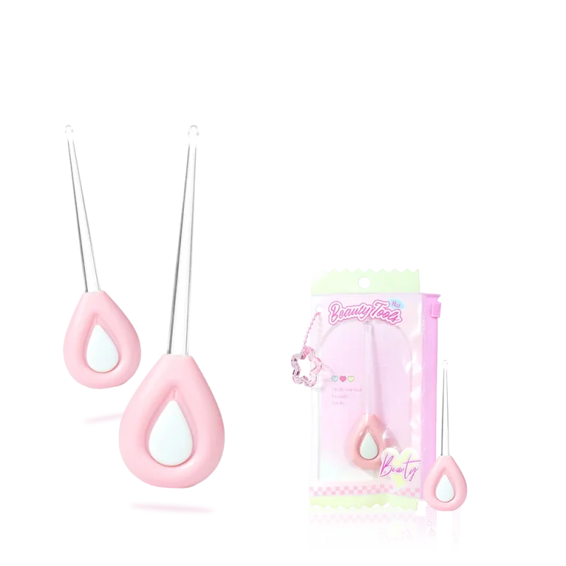 Waterdrop Shape Luminous Ear Pick- with Build-in LED Light- BMS-372
