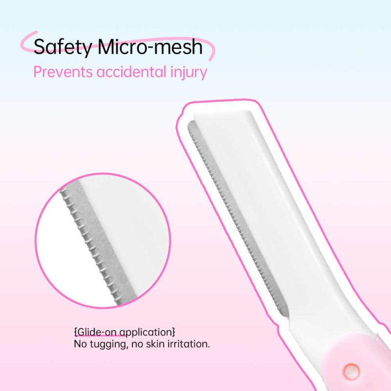 3 in 1 Folding Safety Brow Razor Bundle-BMS-373 - Image 3