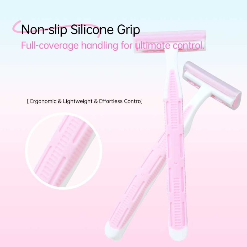 3 in 1 Folding Triple-blade Cartridge Brow Razor Bundle-BMS-374 - Image 2
