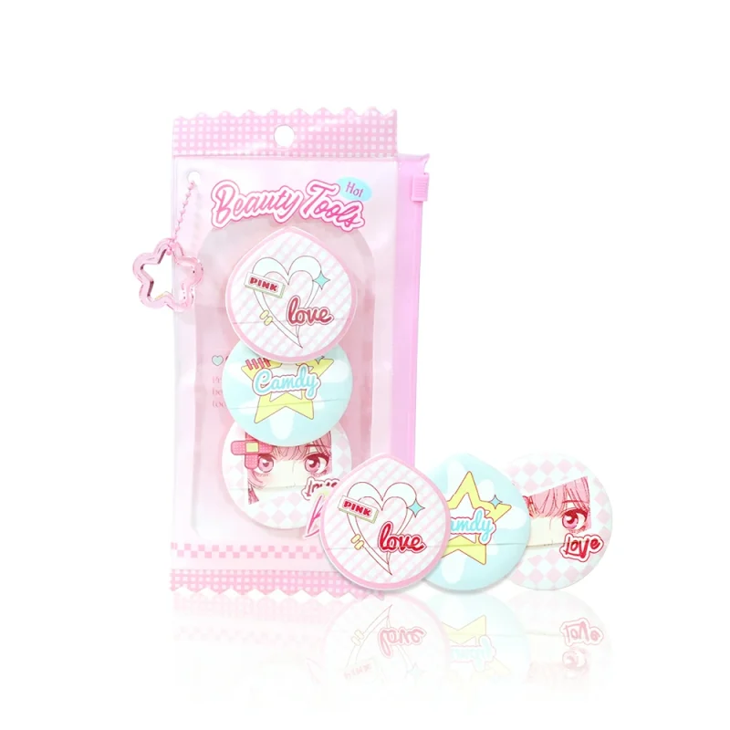 3 in 1 Cushion Puff Kit-BMS-353