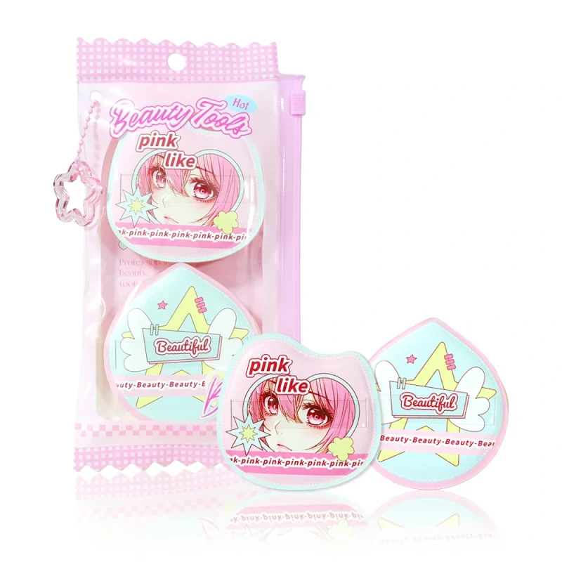 2 in 1 Cloud Makeup Puff Kit-BMS-355