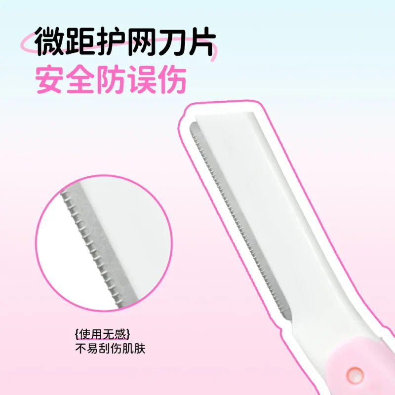 3 in 1 Folding Safety Brow Razor Bundle-BMS-373 - Image 2