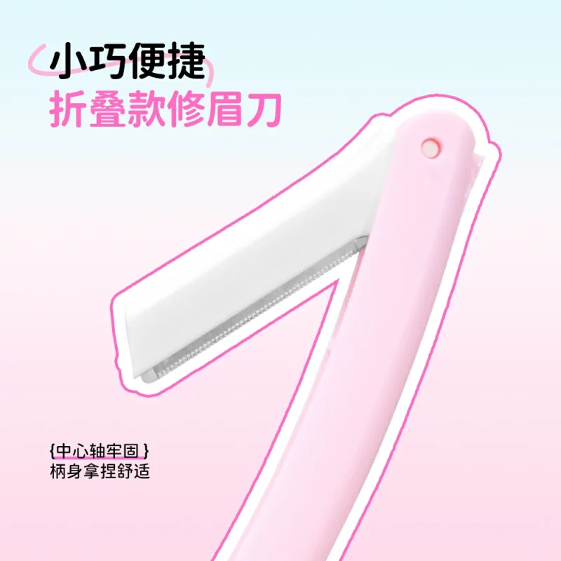 3 in 1 Folding Safety Brow Razor Bundle-BMS-373 - Image 4