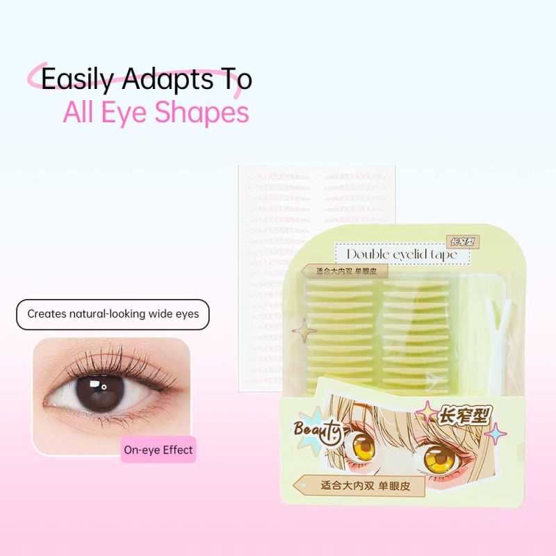 200pcs Narrow Long Eyelid Tape With Applicator-BMS-358 - Image 2