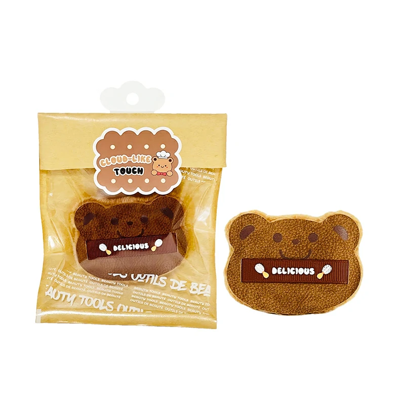 Bakery Collection Bear Long Velour Setting Puff